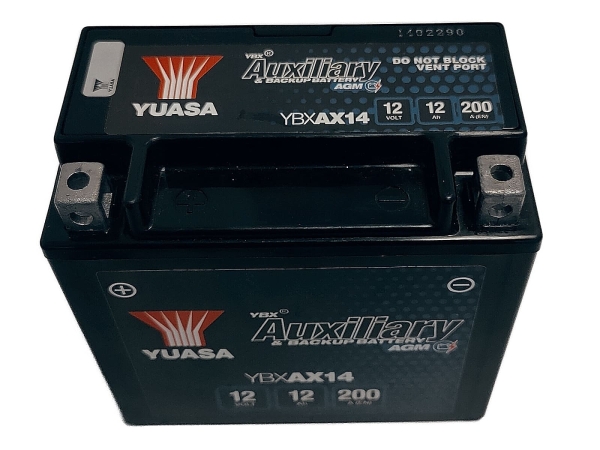 Autobatterie Hilfsbatterie YBXAX14 12V 12Ah 200A GS Yuasa Auxiliary Battery